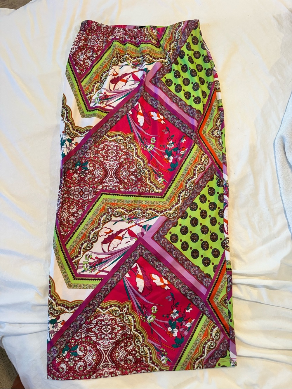 Women’s Multicolor Printed Skirt